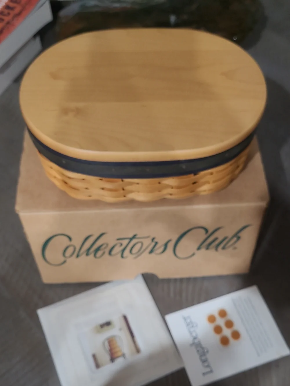 Longaberger Collectors Club Harmony Basket No 4 With Box